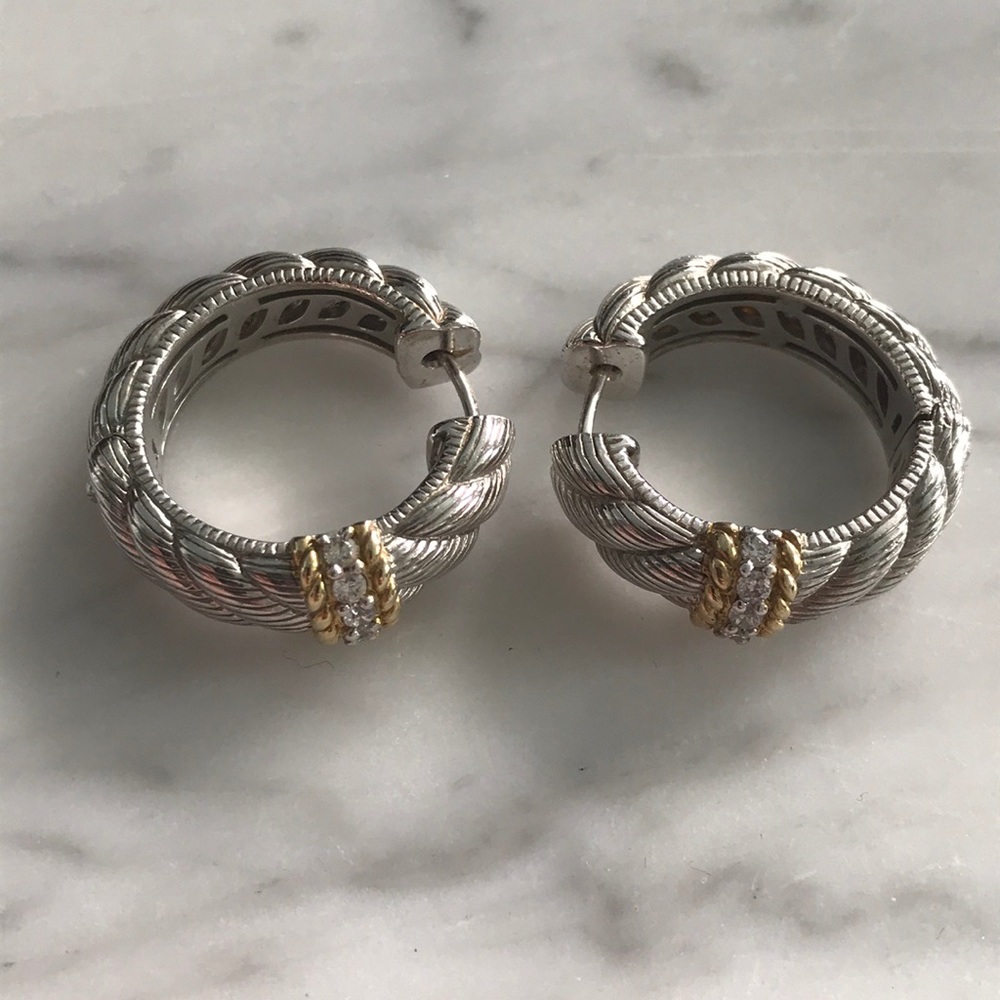 Judith Ripka Earrings - Picture 4 of 11